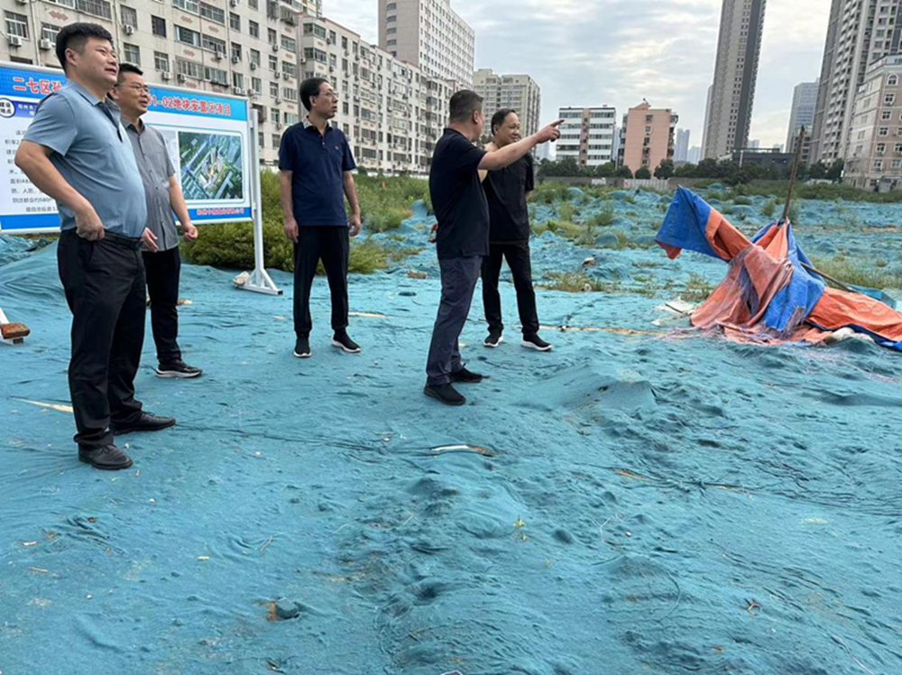 星空官方端网站登录入口-星空online(中国)
党委委员、副总经理张岩到侯寨新镇区安置区调研项目建设工作