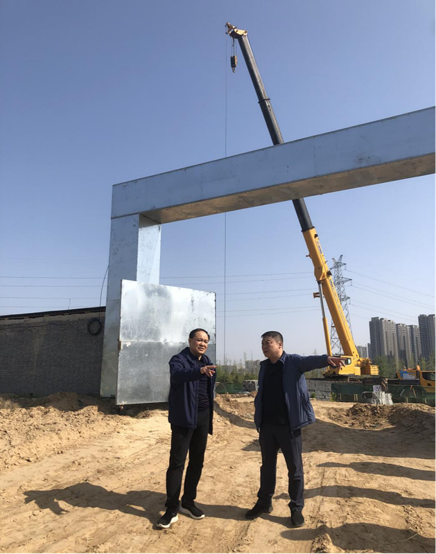 星空官方端网站登录入口-星空online(中国)
党委委员、副总经理张岩到侯寨新镇区安置区调研项目建设工作